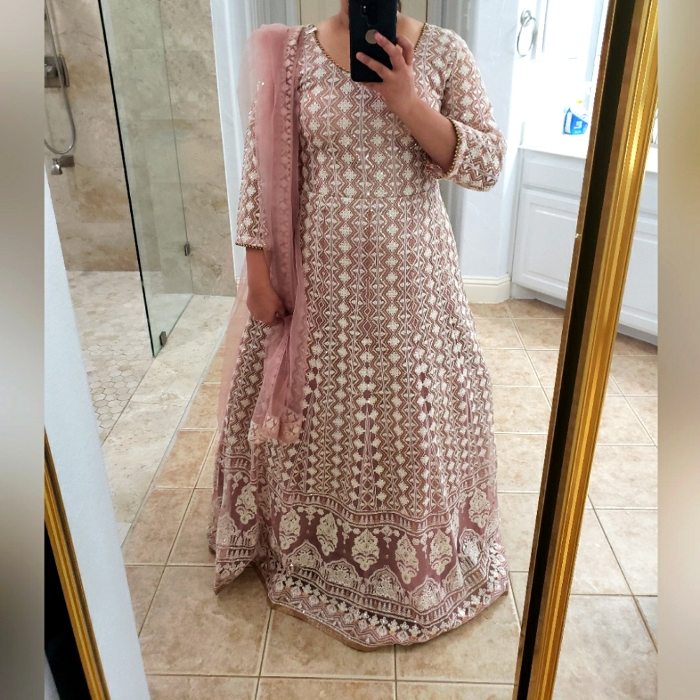Brand new long gown anarkali dress